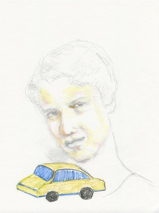 Crayon Car (Sketchbook), 2026