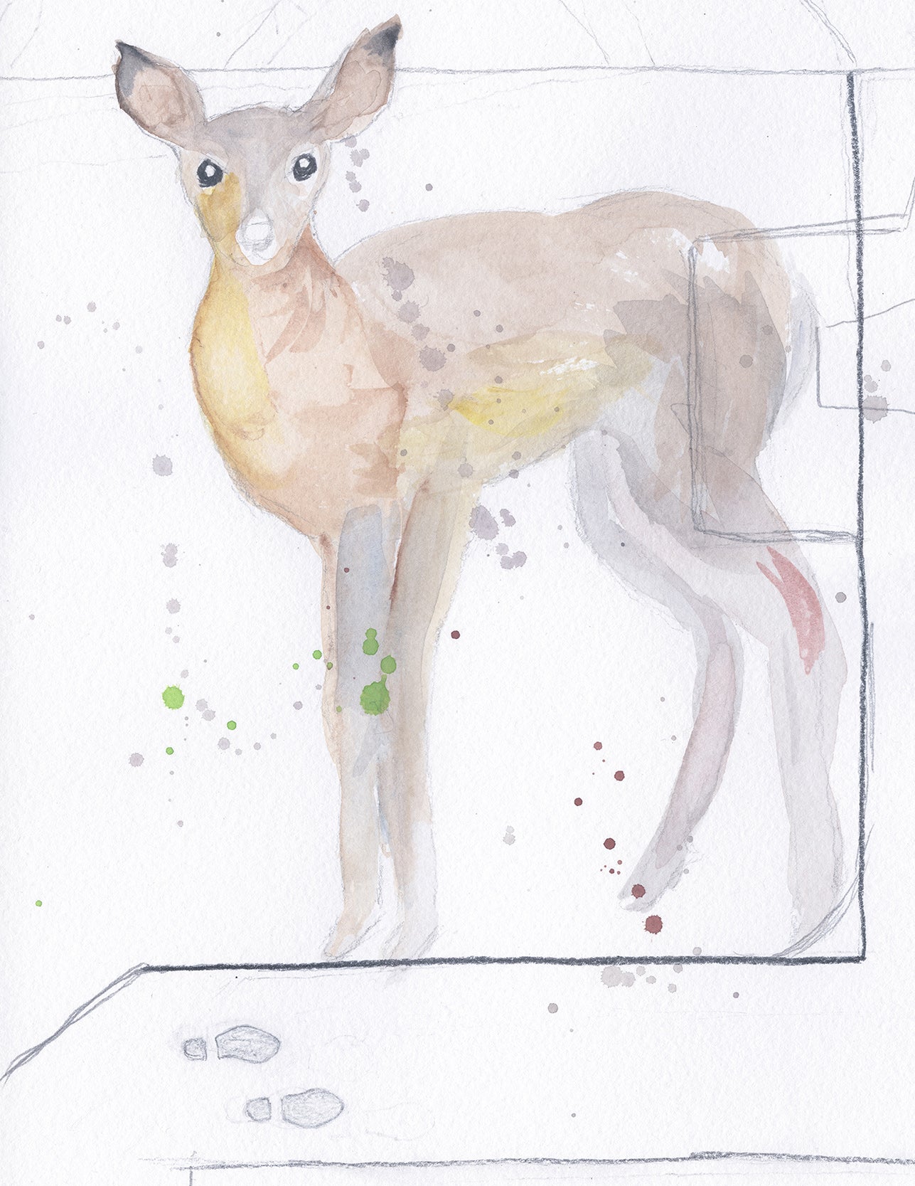 In a Mountainous Region (Sketchbook), 2026