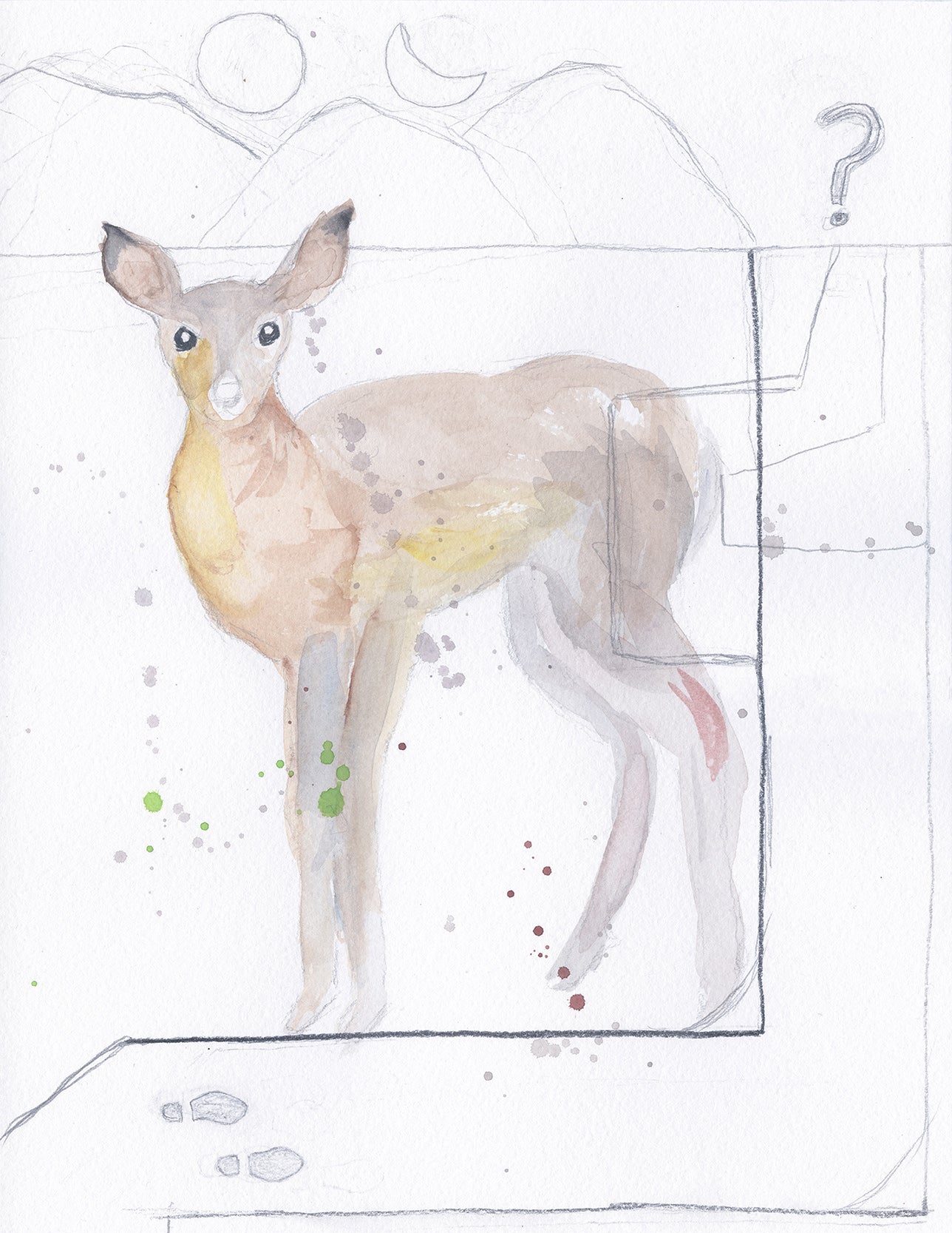 In a Mountainous Region (Sketchbook), 2026